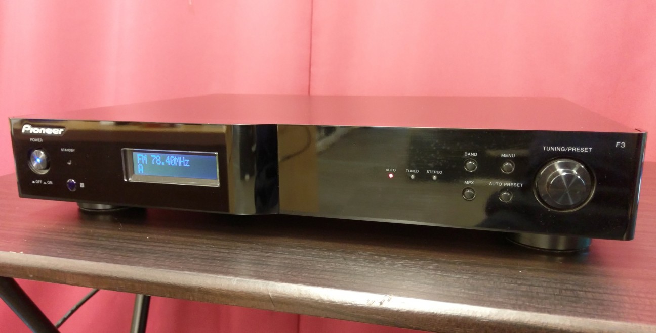 ☆パイオニア/PIONEER F-F3MK2 FM/AMチューナー ☆放送局を100局まで自動