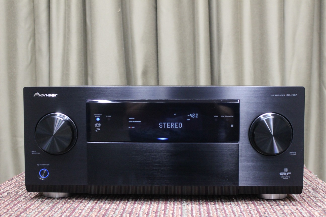 定価350,000円 フラッグシップAVアンプ Pioneer SC-LX87 定価350,000円 フラッグシップAVアンプ Pioneer SC-LX87