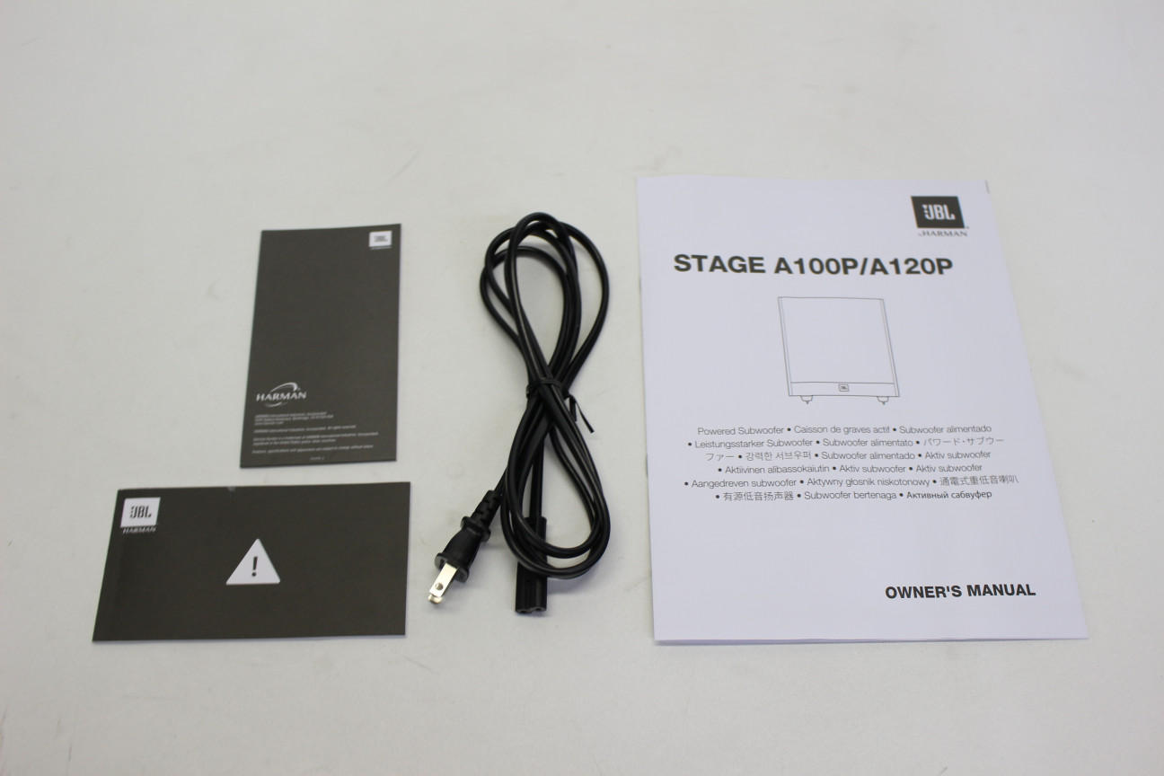 展示処分品】JBL STAGE SUB A100P 【コード90-01022】 | 中古販売・買取サイトのアバック