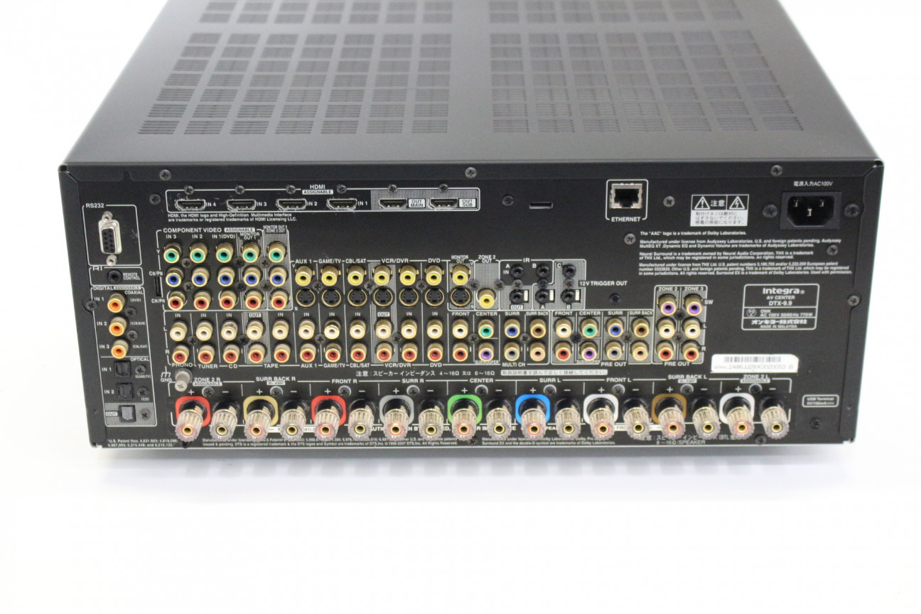期間限定!最安値挑戦】 ONKYO AVアンプ Integra DTX-9.9 hideout.lk