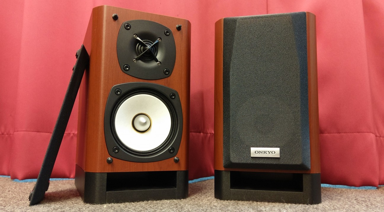 中古ONKYO 2ウェイ・スピーカーシステム(2台1組) D-55EX(D) ONKYO D-55EX