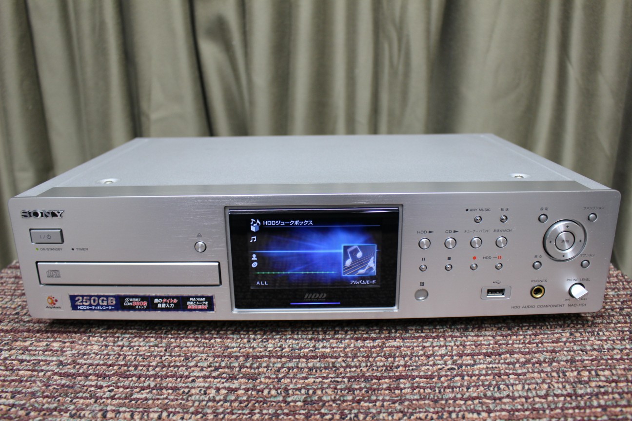 SONY NAC-HD1 値下げ‼️SONY NAC-HD1 HDDオーディオチューナー 値下げ