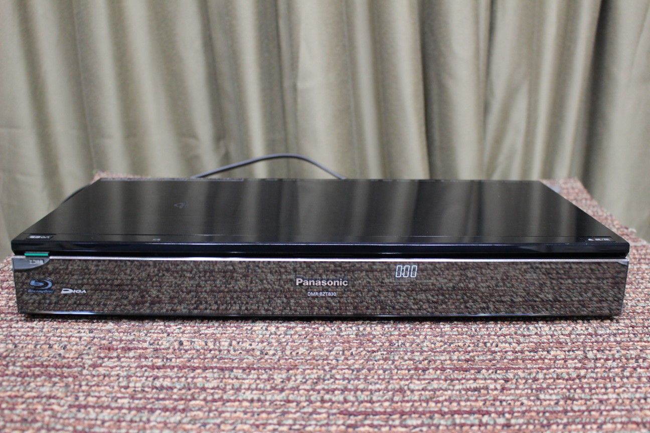 Panasonic ブルーレイレコーダー DMR-BZT830動作確認済 Panasonic