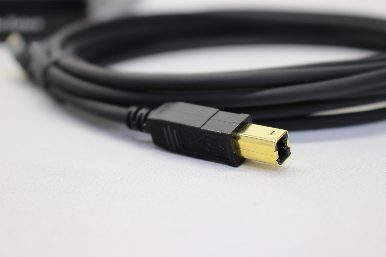 売り込み Joshin webサエク オーディオグレードUSBケーブル 1.2m A