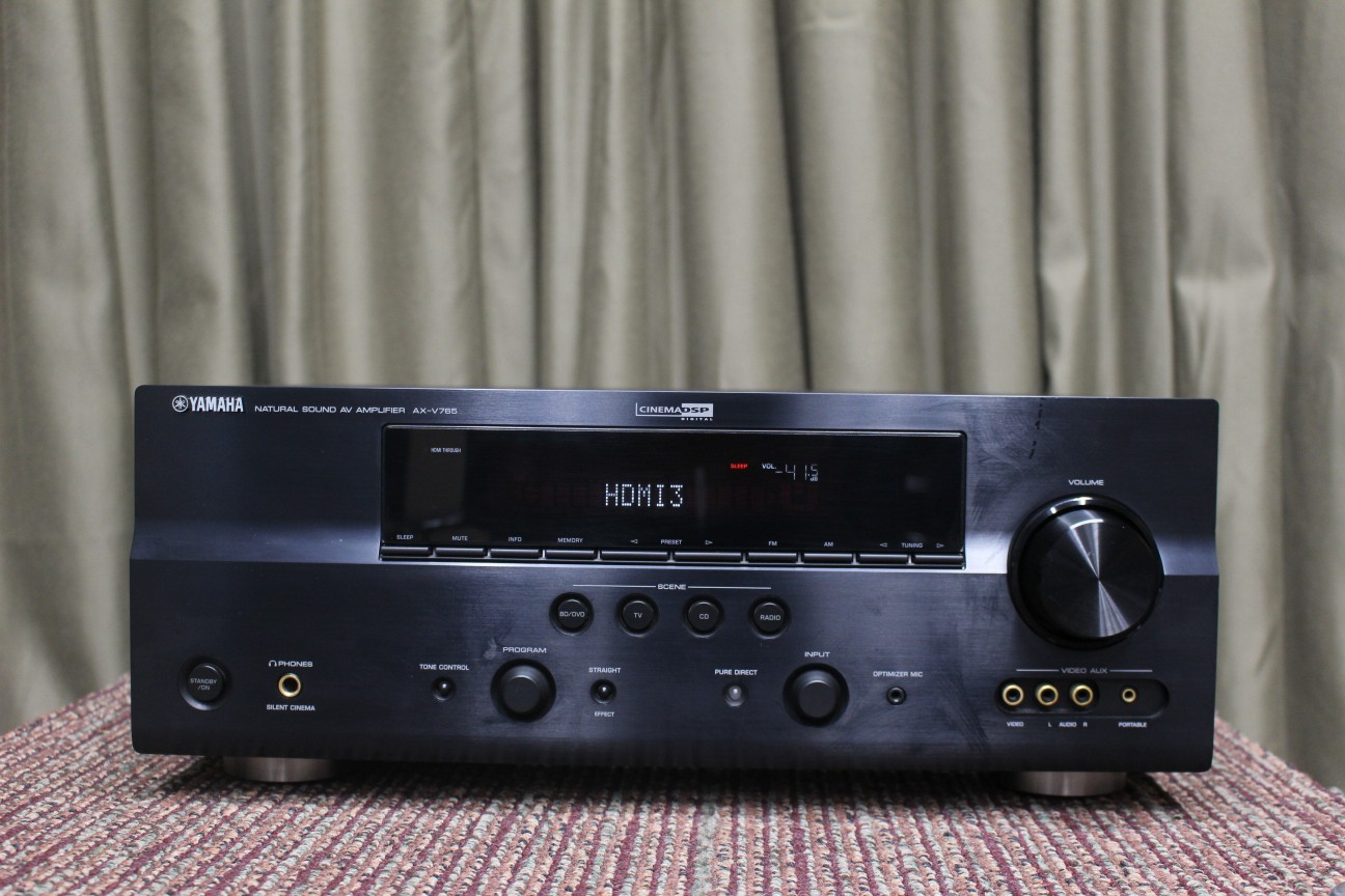 決定 YAMAHA AX-V765 DSP digital hiquality7.1chアンプ